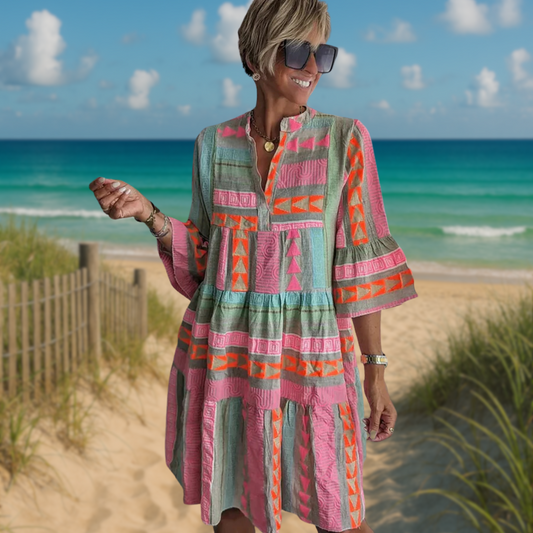 Sorella™ | Boho Mosaic Dress