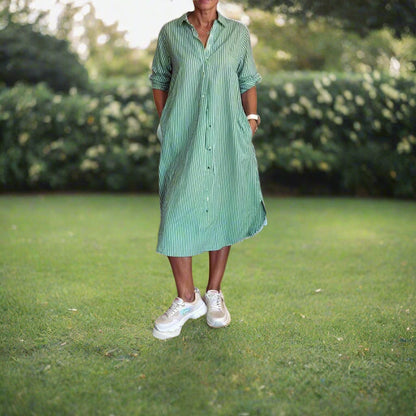 Keturah™ | Shirt Dress with Collar