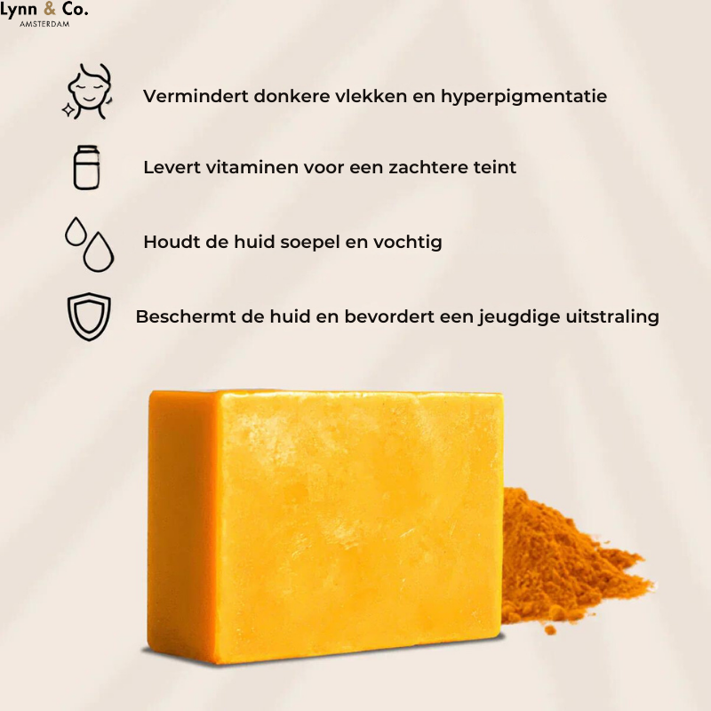 TurmiGlow™ - Gouden Kurkuma Zeep