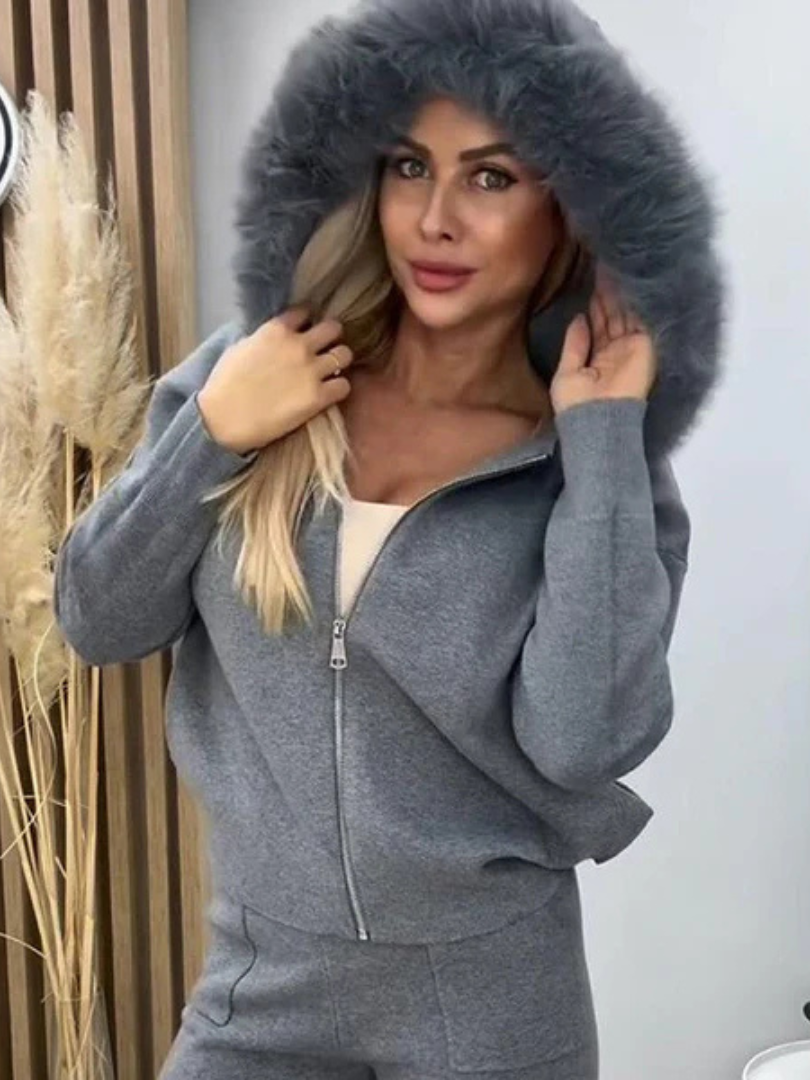 Courtney™ | Faux Fur 2-piece Set