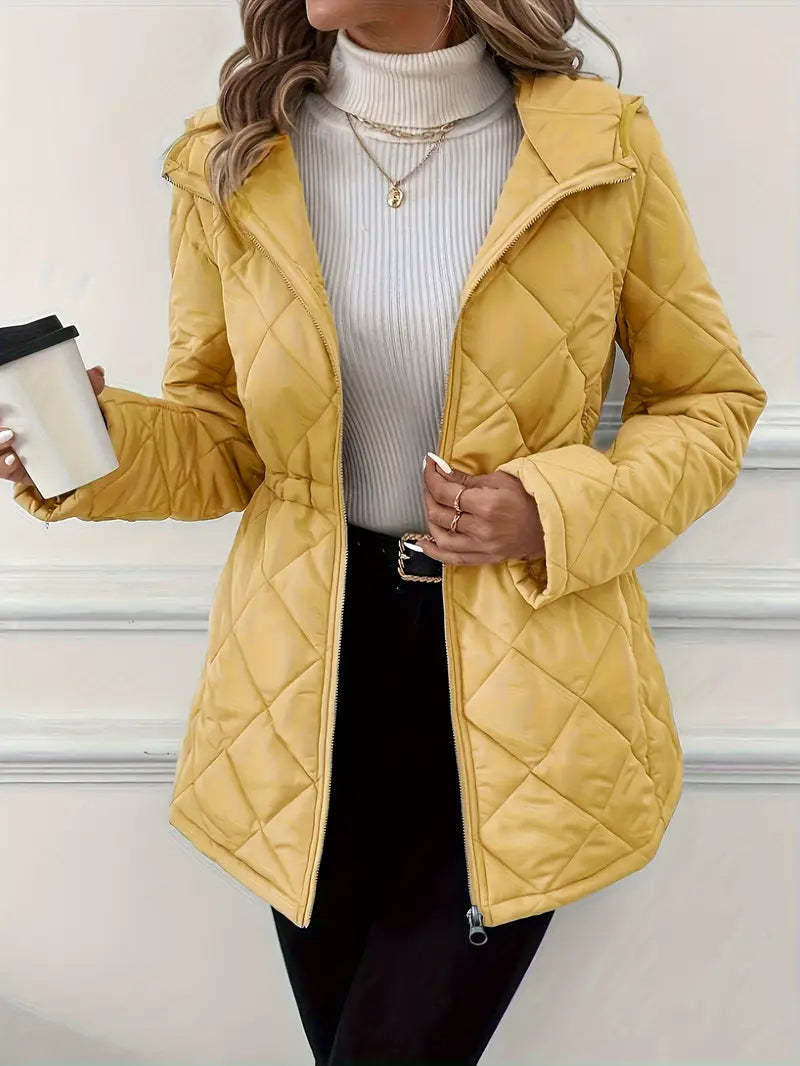 Jolie™ | Quilted Hooded Jacket