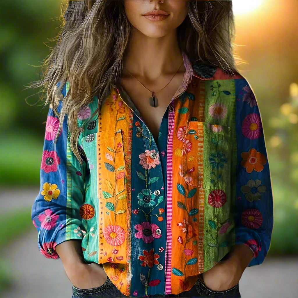 Sorvaya™ | Soft Pattern Blouse