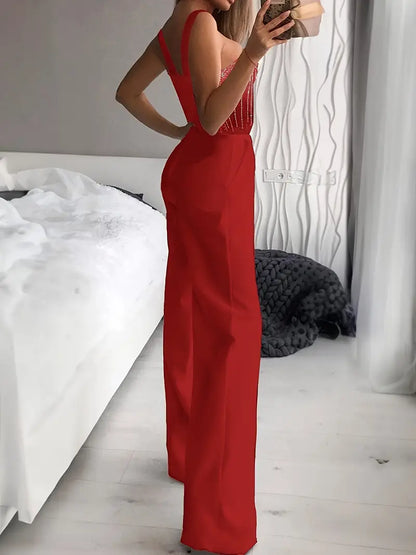 Hestia™ | Sleeveless Wide-Leg Jumpsuit