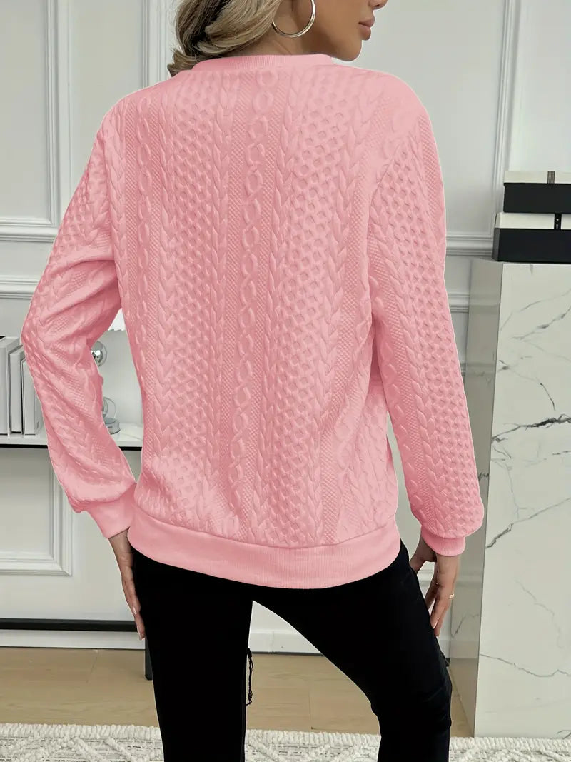 Thalira™ | Elegant Zipper Sweater