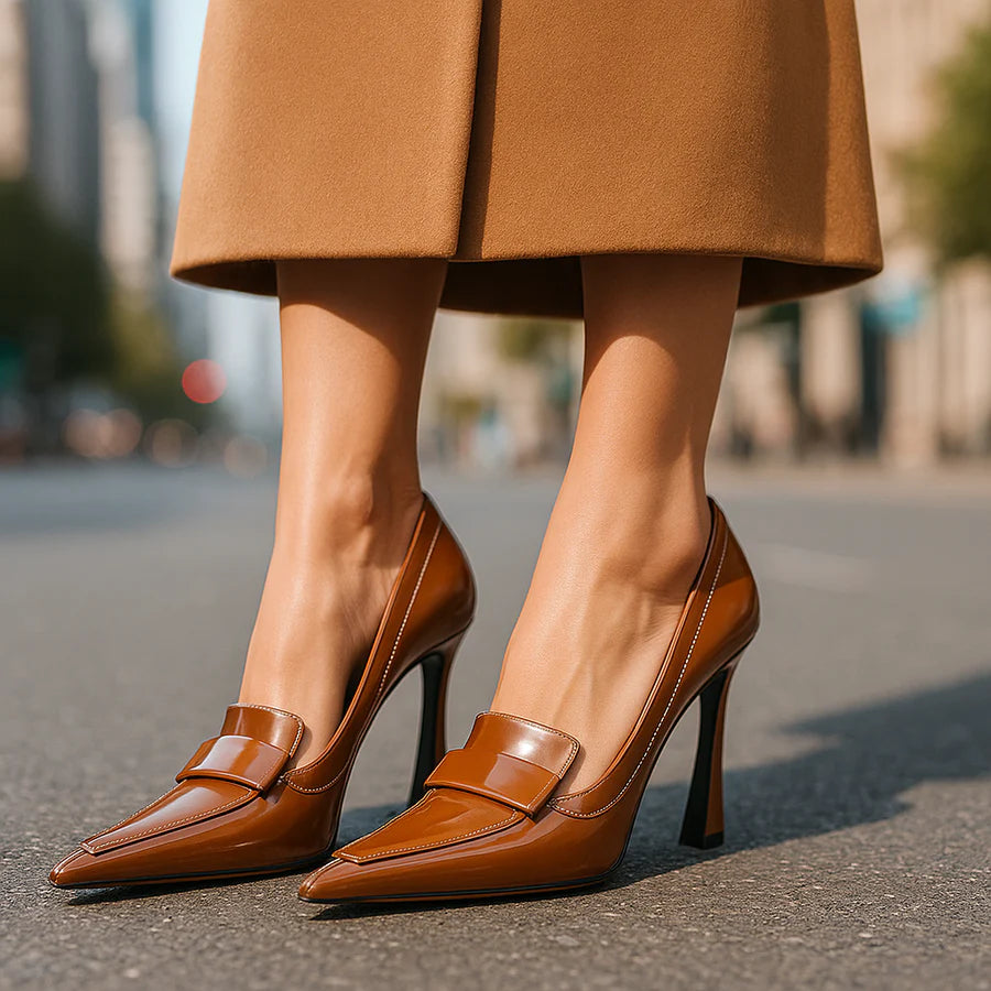  Marena™ | Classic Loafer Heels