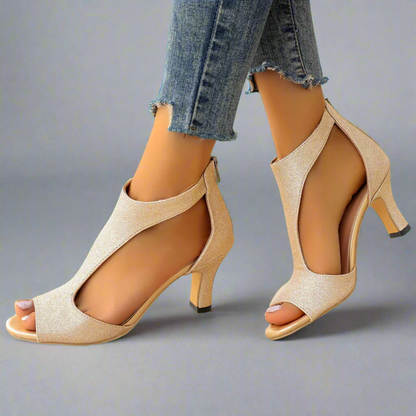 Jorelle™ | Two-Tone Elegant Sandals