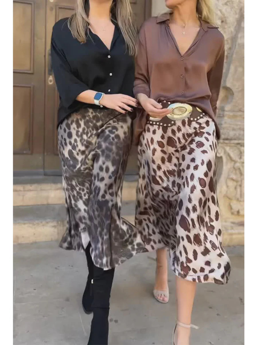 Azura™ | Satin Leopard Pair