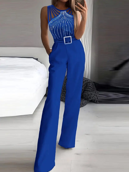 Hestia™ | Sleeveless Wide-Leg Jumpsuit