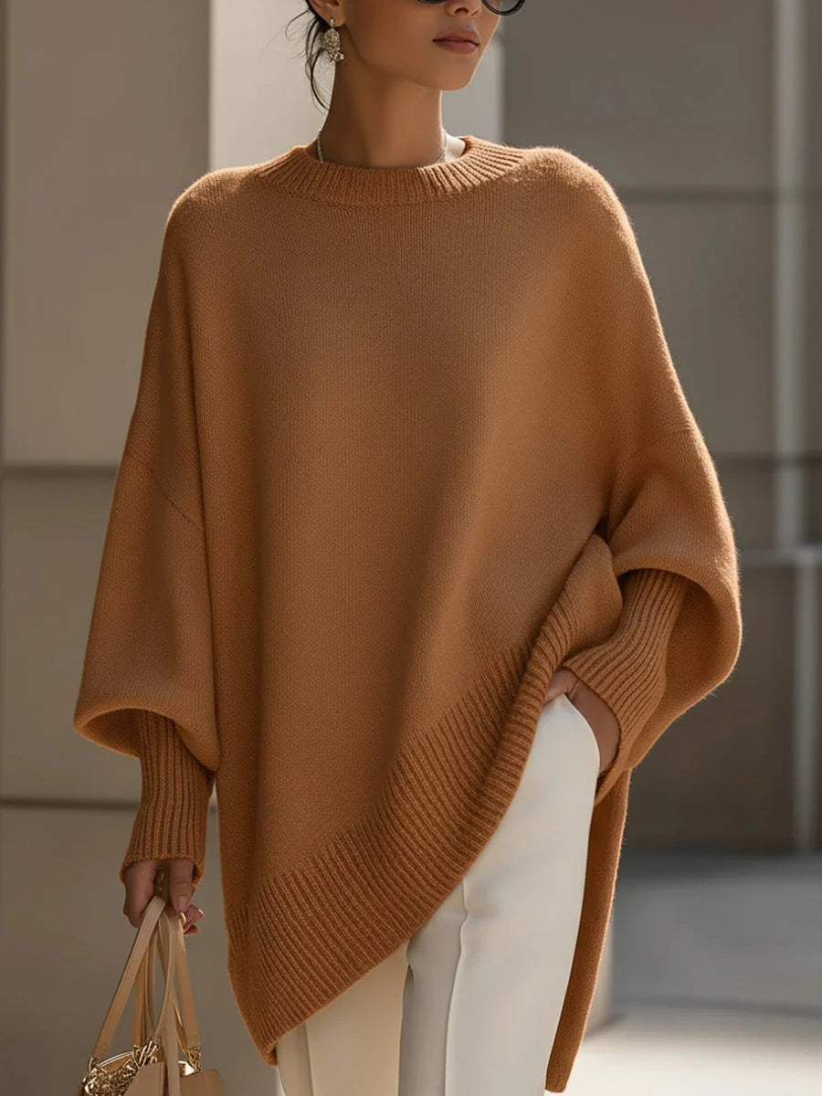 Pella™ | Oversized Poncho Sweater