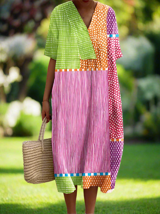 Zanira™ | Modern Graphic Dress