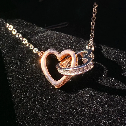 LYNN & CO | Dochter's Liefde - Zilveren Harten Ketting