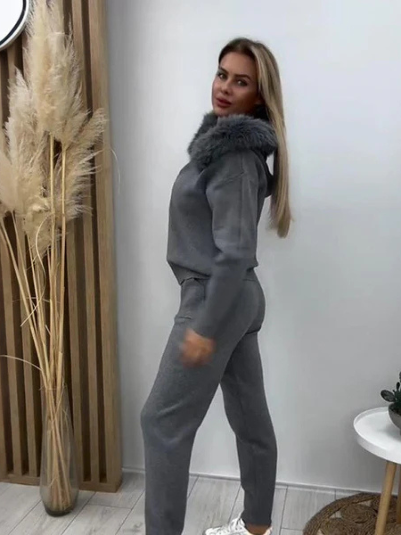 Courtney™ | Faux Fur 2-piece Set