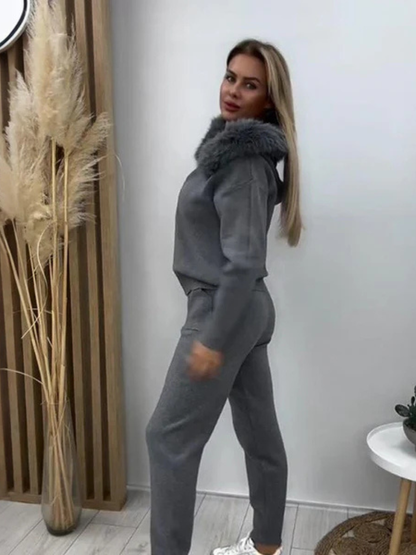 Courtney™ | Faux Fur 2-piece Set