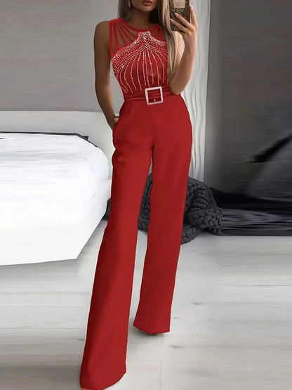 Hestia™ | Sleeveless Wide-Leg Jumpsuit