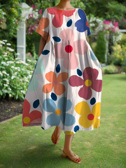 Lioraelle™ | Soft Flower Dress