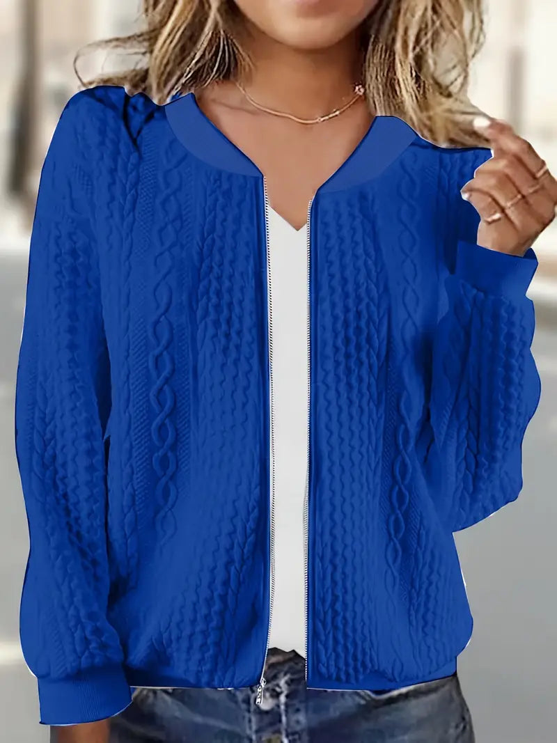 Marcelline™ | Elegant Bomber Jacket