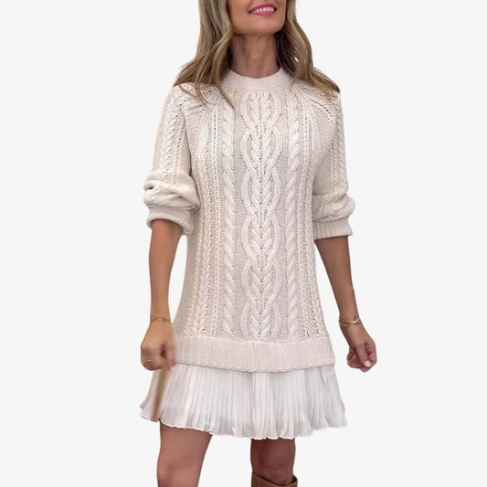 Delia™ | Soft Winter Sweater Dress