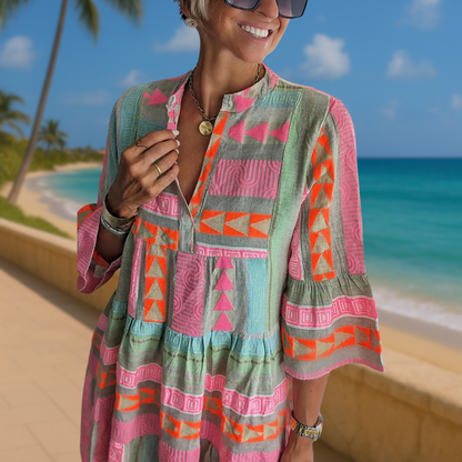 Sorella™ | Boho Mosaic Dress