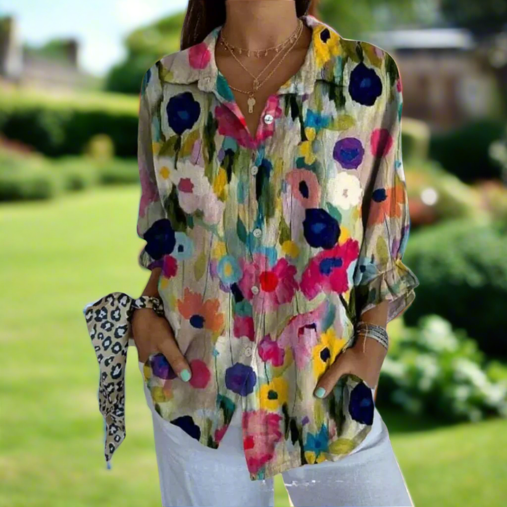 Paula™ | Luxe Vintage Style Blouse