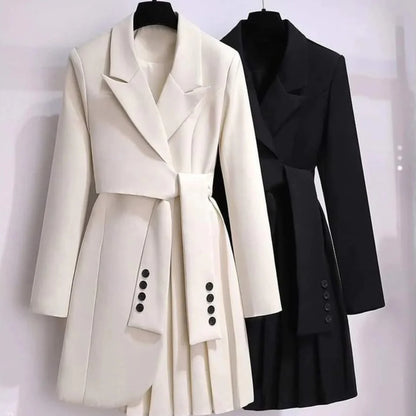 Briseis™ | Classy Long Coat with Belt