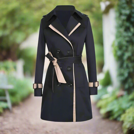 Jessamyn™ | Elegant Belted Spring Coat