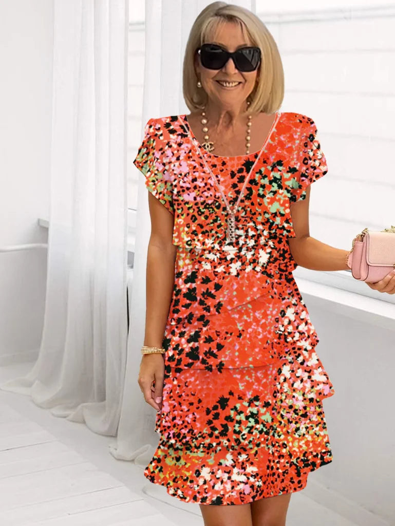 Floréssa™ | Petal Mosaic Dress