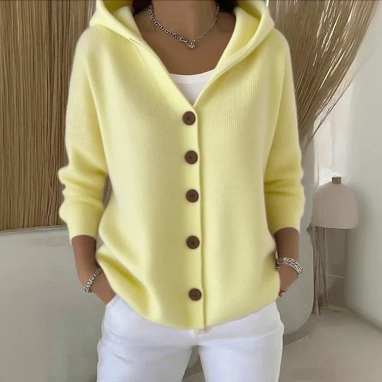 Aveloria™ | Trendy Hooded Cardigan
