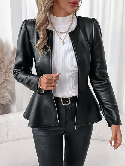 Hespera™ |  Elegant Belted Waist Jacket