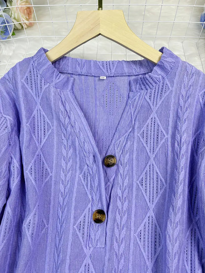 Zafrina™ | Elegant V-Neck T-Shirt