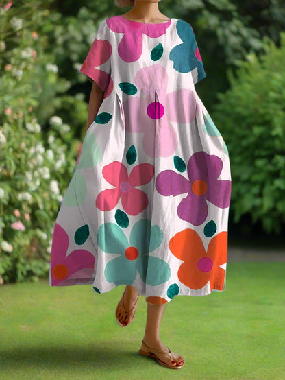 Lioraelle™ | Soft Flower Dress