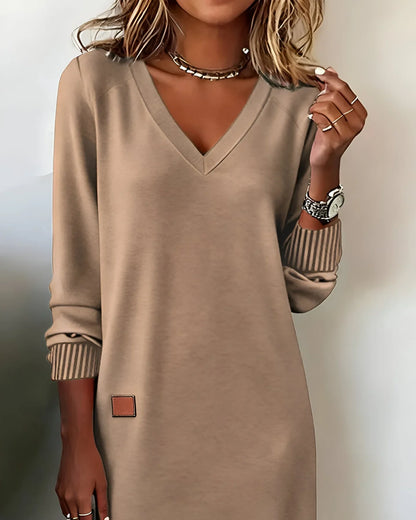 Clarisa™ | Cozy Knit Sweater Dress