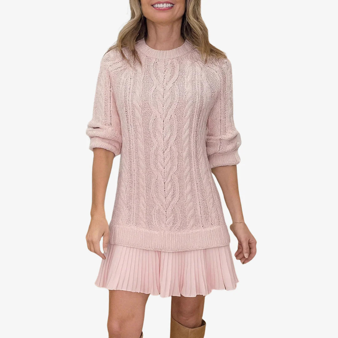 Delia™ | Soft Winter Sweater Dress
