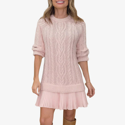 Delia™ | Soft Winter Sweater Dress