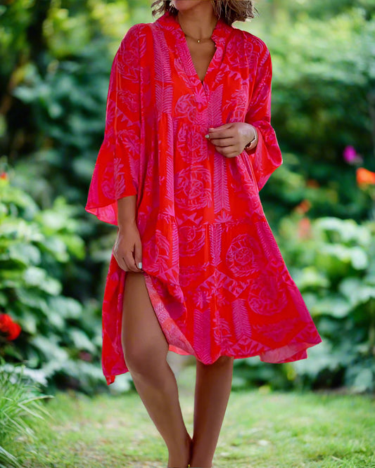Rosemary™ | Boho Cotton Maxi Dress