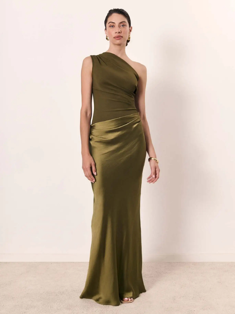 Isha™ | One Shoulder Maxi Dress