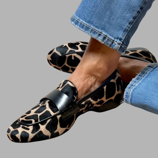 Azura™ | Premium Animal-Print Loafer