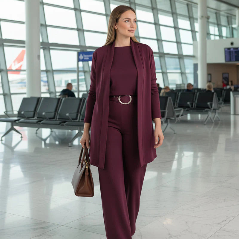 Mavis™ | Elegant Three-Piece Suit
