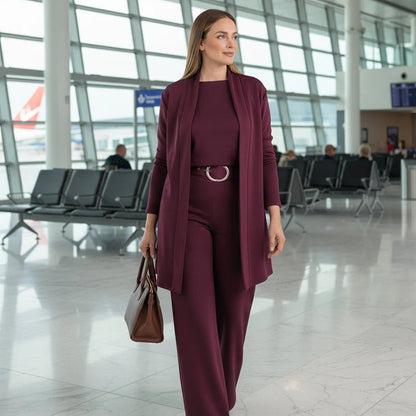 Mavis™ | Elegant Three-Piece Suit