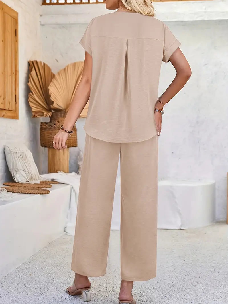 Fieya™ | Vibrant Comfort Two-Piece Set