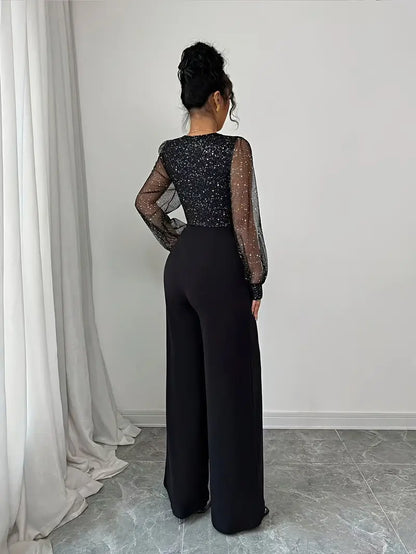 Fresia™ | Elegant V-Neck Jumpsuit