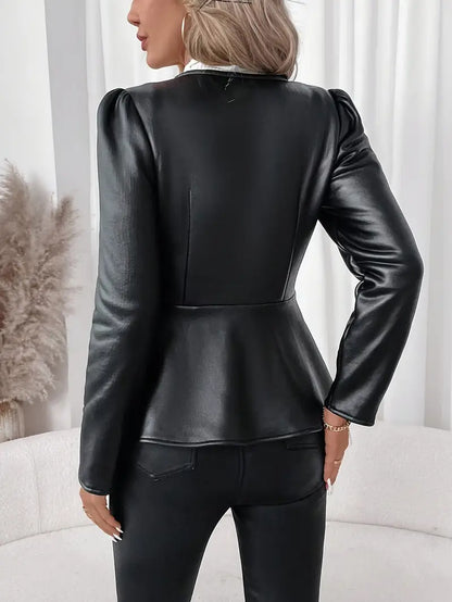 Hespera™ |  Elegant Belted Waist Jacket