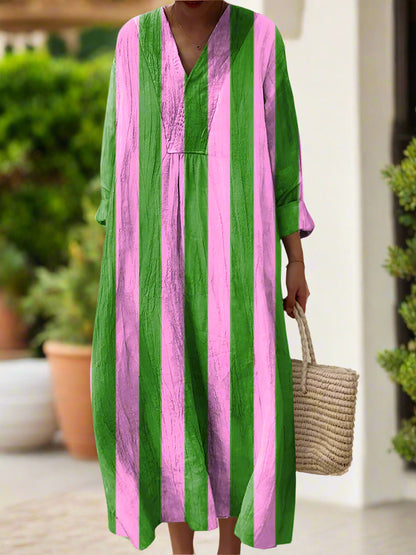 Betty™ | Color Block Art Dress