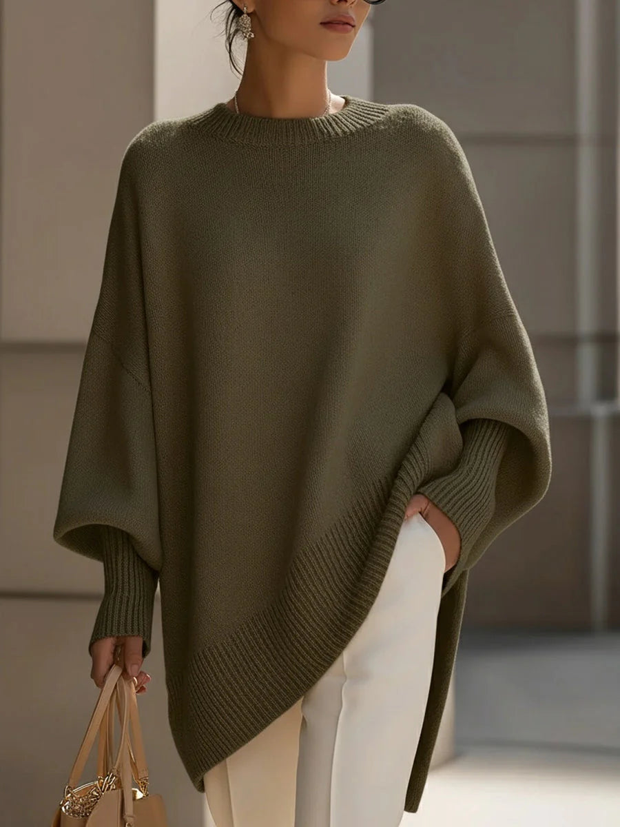 Pella™ | Oversized Poncho Sweater