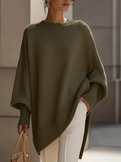 Pella™ | Oversized Poncho Sweater