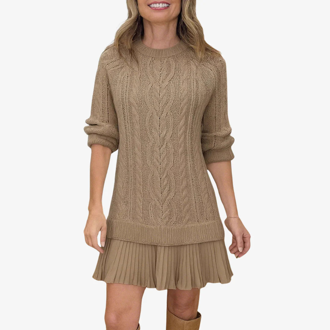 Delia™ | Soft Winter Sweater Dress