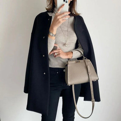 Zadie™ | Elegant Straight-Lined Coat