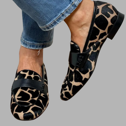 Azura™ | Premium Animal-Print Loafer