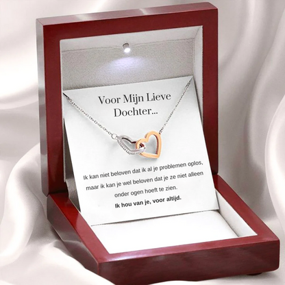LYNN & CO | Dochter's Liefde - Zilveren Harten Ketting