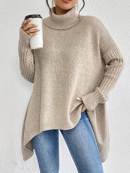 Kira™ |  Long Turtleneck Sweater