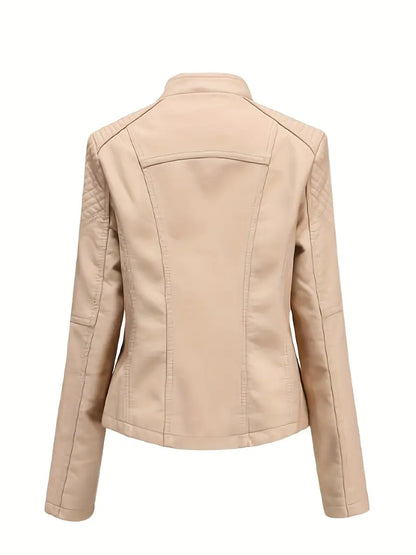 Branna™ | Zippered Biker Jacket
